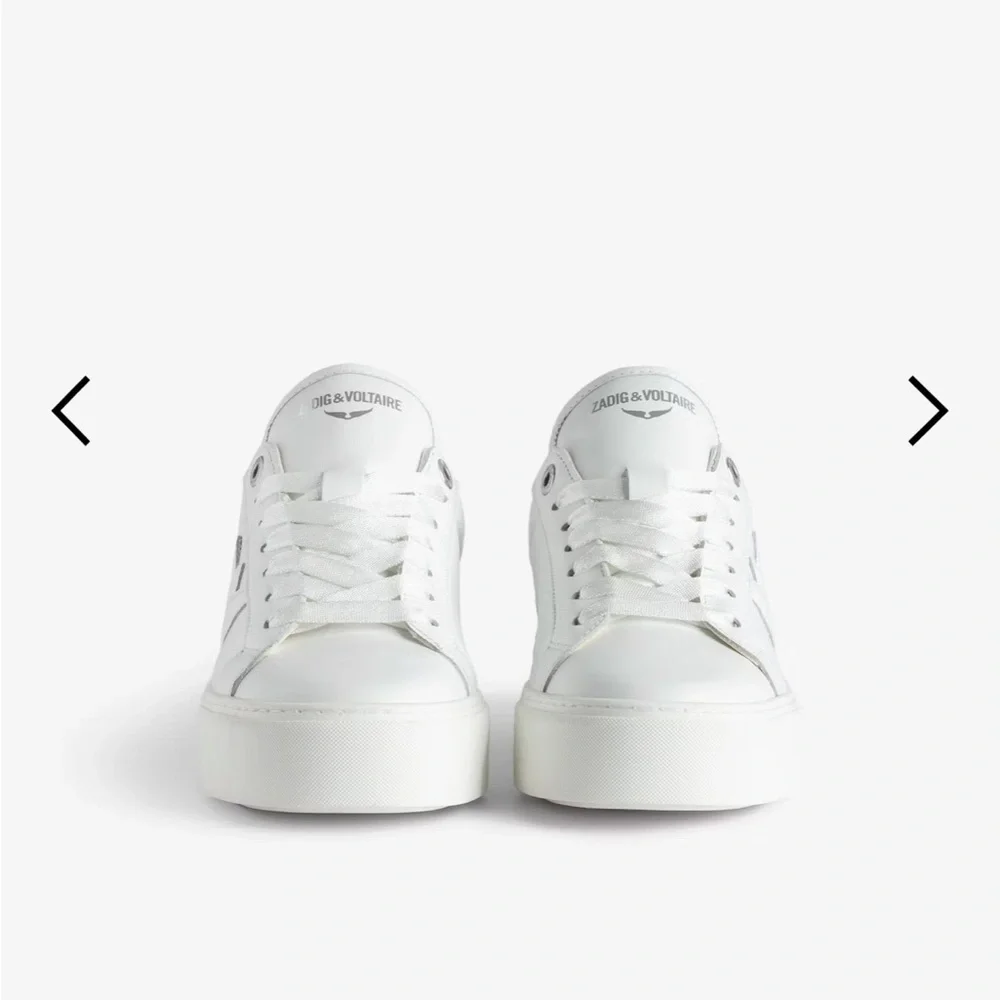 Zadig & Voltaire White Women's Sneakers - Picture 2 of 4